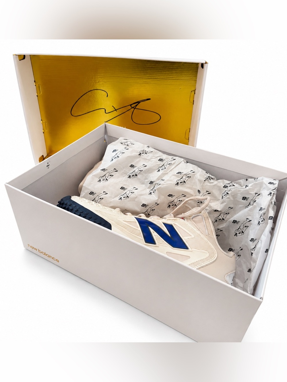 New Balance FuelCell Ohtani 1 Trainer TSHOAC1 Men 6 Women 7.5 Bisque Navy Box